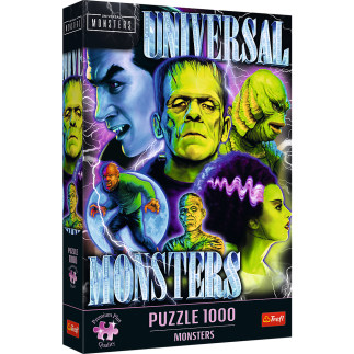 Puzzle - 1000 premium plus - monster trefl 12070