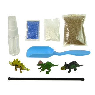 Ogród Dinozaurów w Słoiku z Kreatywnymi Naklejkami i Światłem - EAN: 5904665992470