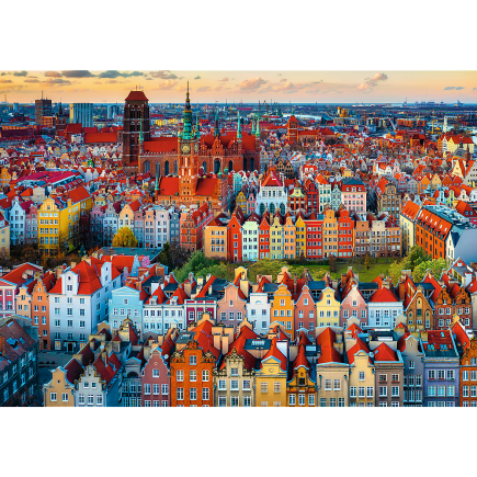 Puzzle Premium Plus - Widok na Gdańsk, Polska Trefl 10856 EAN: 5900511108569