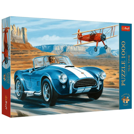 Puzzle - 1000 premium plus  pustynny wyścig trefl 10844