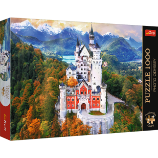 Puzzle - 1000 premium plus neuschwanstein castle, niemcy trefl 10813