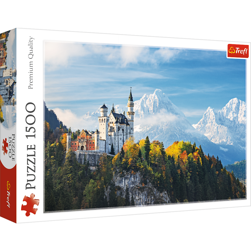 Puzzle Alpy Bawarskie 1500 elementów, EAN: 5900511261332