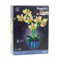 Klocki konstrukcyjne Orchidea Storczyk w doniczce Żółta 766 el. EAN: 5905991074465