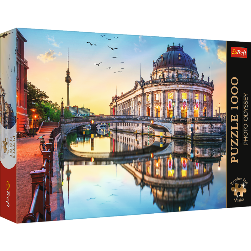 Puzzle 1000 Premium Plus Muzeum Bode w Berlinie, Niemcy - Trefl 10812 EAN: 5900511108125