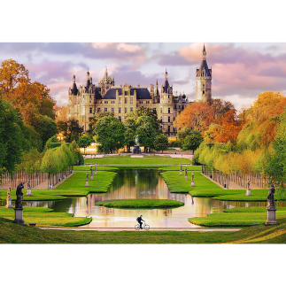 Puzzle 1000 Premium Plus Zamek w Schwerinie Trefl EAN: 5900511108149