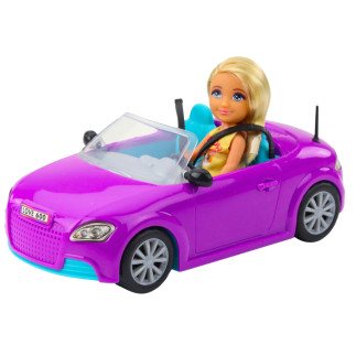 Mini Laleczka Ankiki w Fioletowym Kabriolecie - EAN: 5905991056065