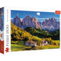 Puzzle Dolina Val di Funes, Dolomity, Włochy Trefl 26163 EAN: 5900511261639