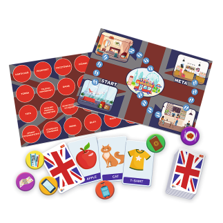 Gra edukacyjna english is fun z serii mistrz wiedzy trefl 01954