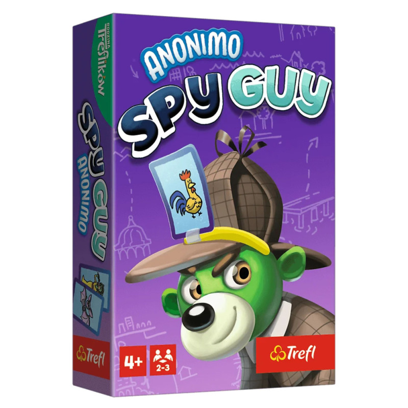 Gra podróżna Spy Guy Anonimo Trefl - EAN: 5900511026924