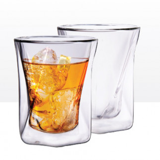 Szklanki termiczne do whisky i drinków Andrea 300 ml, 2 szt.