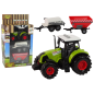 Duży traktor z dźwiękami i LED 2 w 1 – zestaw maszyn rolniczych, EAN: 5905214978044