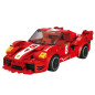 Klocki konstrukcyjne Auto Robot 2w1 Czerwony Napęd 341 el. EAN: 5905991072027