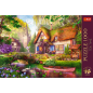 Puzzle Premium Plus - Tea Time: Urocza Chatka w Lesie Trefl 10804 (EAN: 5900511108040)