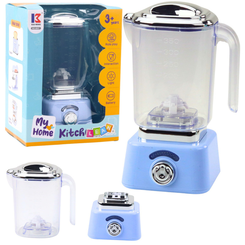 Blender Obrotowy dla Dzieci Niebieski ze Światłem EAN: 5905991055464