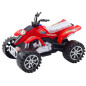 Czerwony Quad Terenowy z Napędem Bieżnikowane Koła 5905991058243