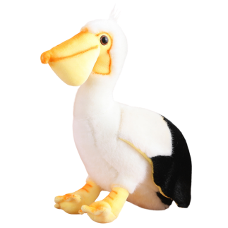 Pluszowy pelikan ptak pluszak maskotka przytulanka 24cm EAN: 5905991045335
