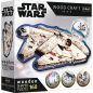 Puzzle drewniane Sokół Millennium Star Wars Trefl 20189, EAN: 5900511201895
