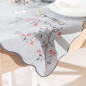 Jarzębinowy blask serweta z haftem 85x85 cm szary EAN: 5906450022348