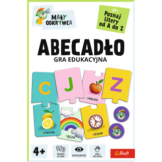Gra - abecadło / mały odkrywca trefl 02811