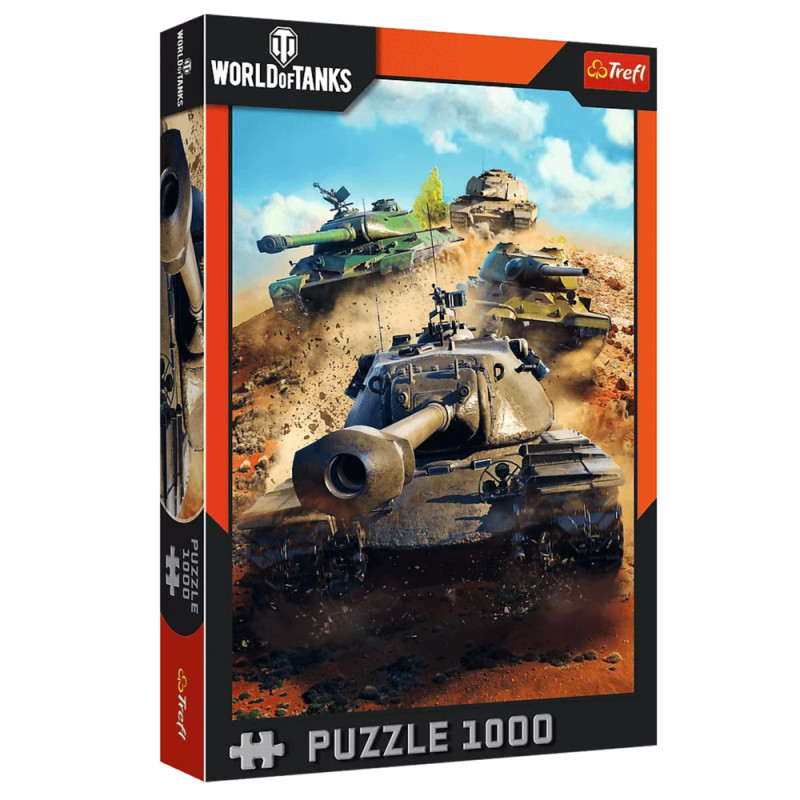 Puzzle Trefl 10943 - World of Tanks: Czołgi w Boju, EAN: 5900511109436 Puzzle Trefl 10943 - World of Tanks: Czołgi w Boju, EAN: 5900511109436
