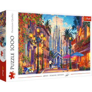 Puzzle - 1000 - barcelona, hiszpania trefl 10793