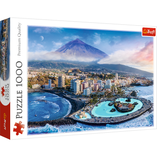 Puzzle - 1000 - widok na teneryfę, hiszpania trefl 10791