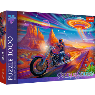 Puzzle - 1000 - szalona jazdafsc mix 70% 10930