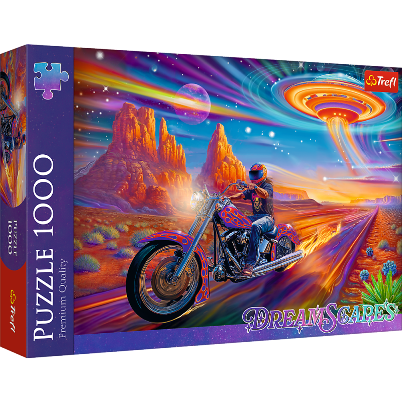 Puzzle Szalona Jazda Mix 70% - 1000 Elementów EAN: 5900511109306 Puzzle Szalona Jazda Mix 70% - 1000 Elementów EAN: 5900511109306