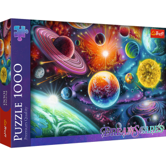 Puzzle - 1000 - kosmiczna przygoda trefl  10931