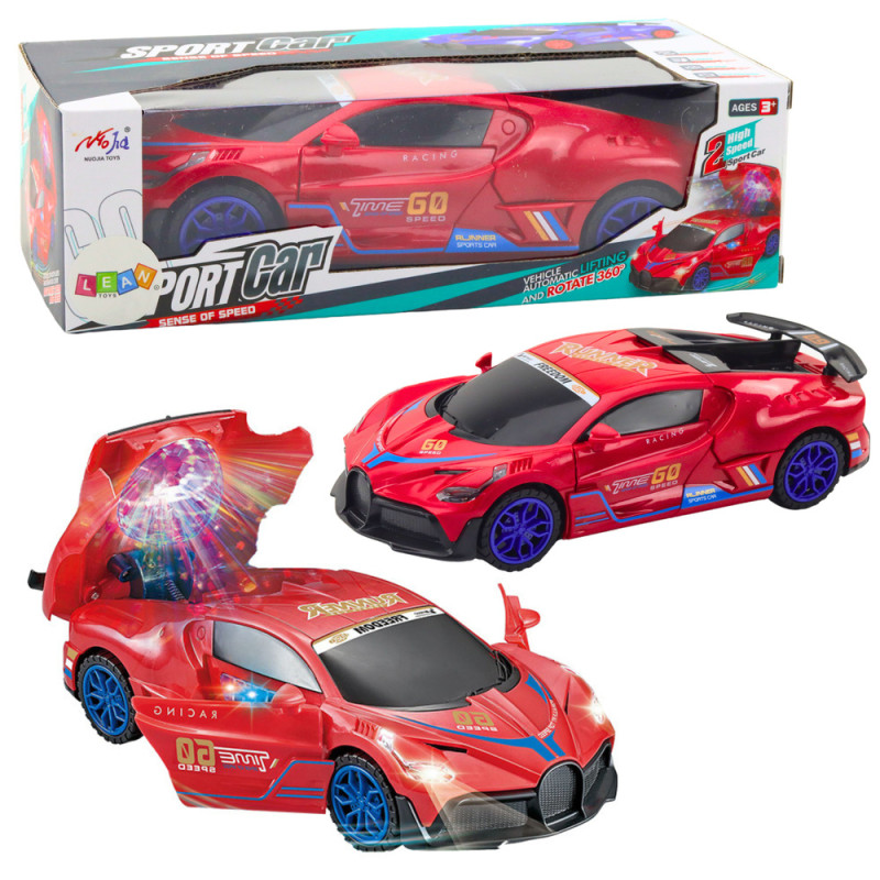Czujnik Przeszkód LED Kula na Auto Sportowe 360° z Dźwiękiem Czerwonym EAN: 5905991058205