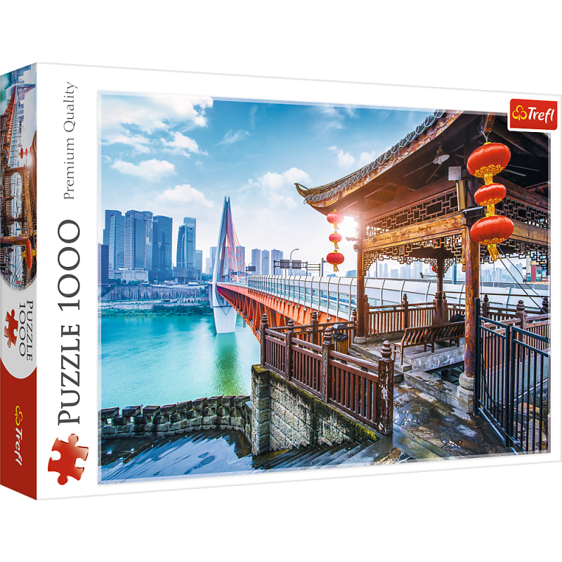 Puzzle 1000 elementów - Chongqing, Chiny EAN: 5900511107210