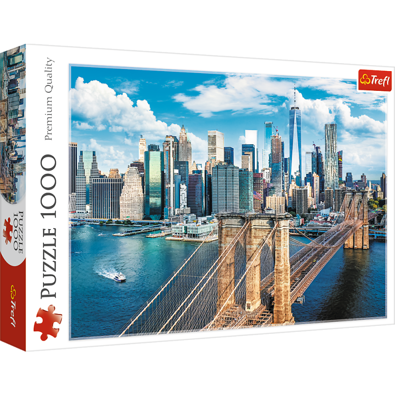 Puzzle 1000 elementów - Most Brookliński, Nowy Jork, USA EAN: 5900511107258