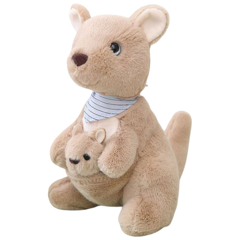 Pluszowa maskotka kangur z młodym 23cm - EAN: 5905991045168