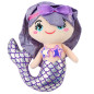 Pluszowa syrenka przytulanka holograficzny ogon fioletowa 25cm EAN: 5905991048817