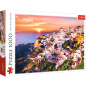 Puzzle Zachód Słońca nad Santorini 1000 Elementów Trefl 10435 EAN: 5900511104356