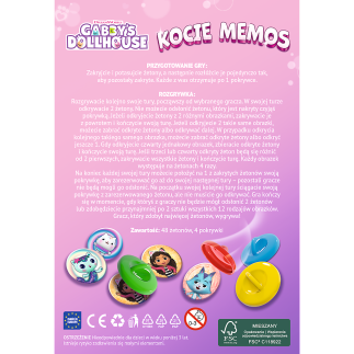 Gra kocie memos trefl 02688