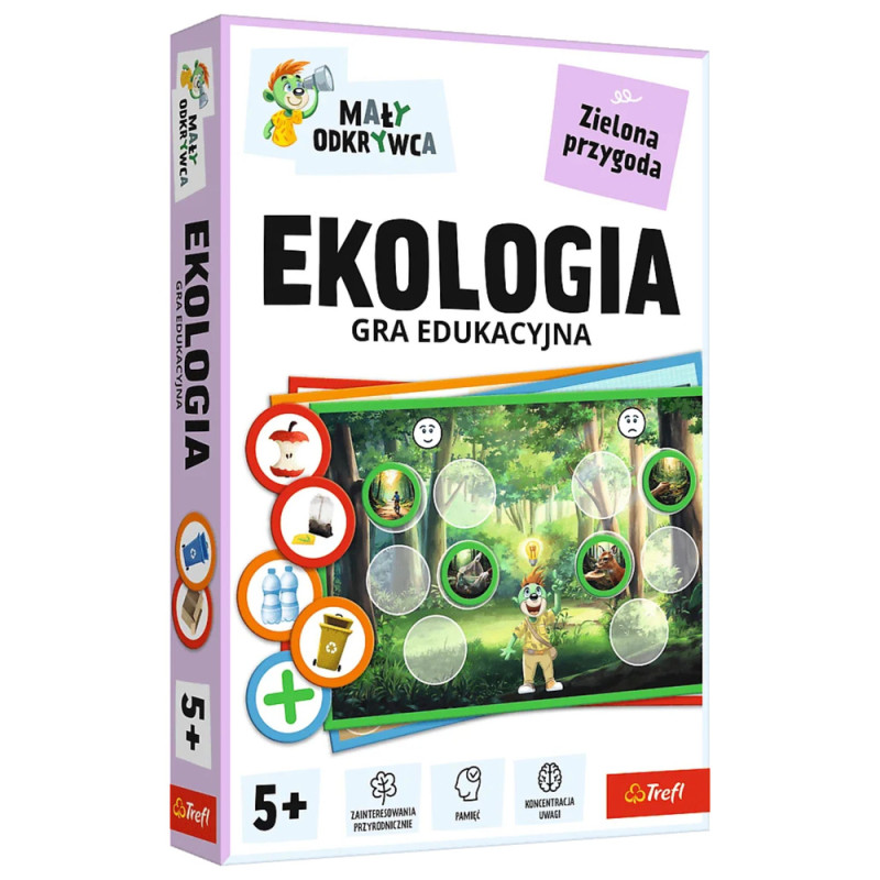 Gra dla dzieci Ekologia Mały Odkrywca Trefl EAN: 5900511028065
