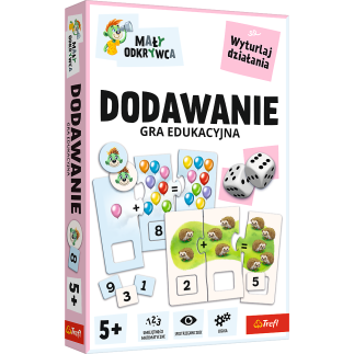 Gra - dodawanie/mały odkrywca trefl 02805