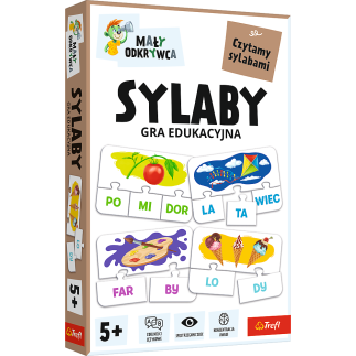 Gra - sylaby / mały odkrywca trefl 02813