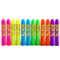 Zestaw do malowania twarzy pisaki kredki neonowe UV fluorescencyjne 12szt EAN: 5905991040811
