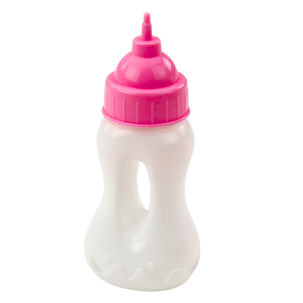 Lalka Bobas z Butelką do Karmienia w Sukience Pudrowy Róż Dźwięki 30cm EAN: 5905991055723