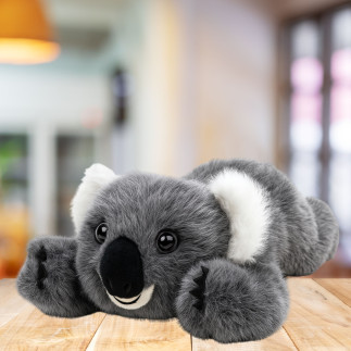 Pluszowa maskotka koala leżący szary 30cm przytulanka EAN: 5905991048855