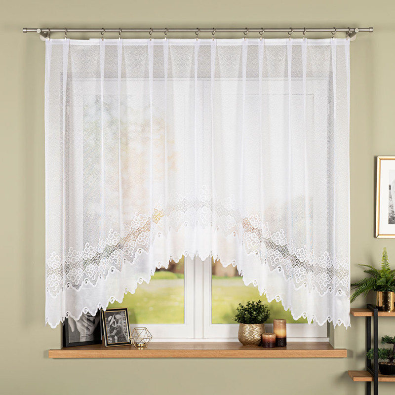 Firanka żakardowa Modesta 250x150cm biały EAN: 5906450930612