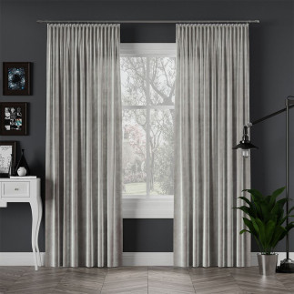 Velvi tkanina dekoracyjna, wysokość 300cm, kolor 020 szary