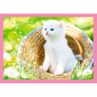 Puzzle - "4w1" - zabawne kotki trefl 34396