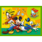 Puzzle 4w1 Myszka Mickey Trefl 34616 EAN: 5900511346169