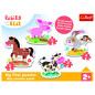 Puzzle Baby Classic - Na Farmie - Bobaski i Miś Trefl 36127, EAN: 5900511361278