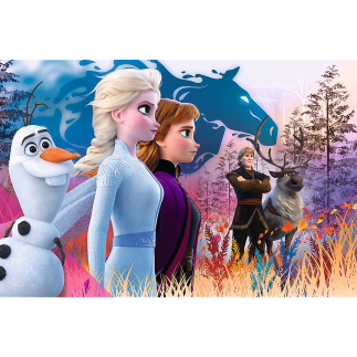 Puzzle - "24 maxi" - magiczna wyprawa frozen 2 trefl 14298
