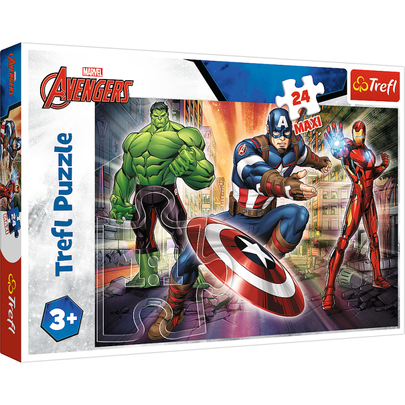 Puzzle Avengers 24 Maxi Trefl 14321 EAN: 5900511143218