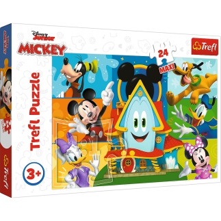 Puzzle - "24 maxi" - myszka miki i przyjaciele trefl 14351